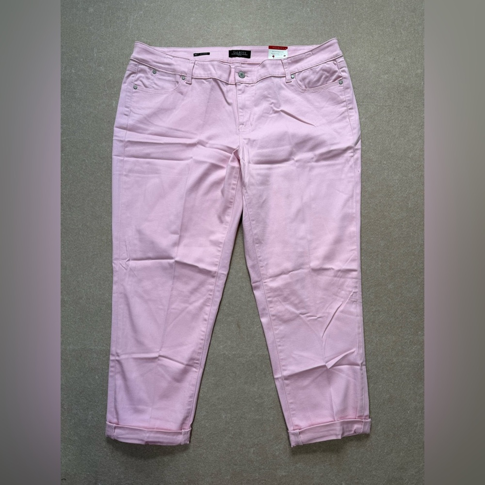 Women's Talbots Flawless 5 pocket Boyfriend Relaxed Straight Leg Size 18W